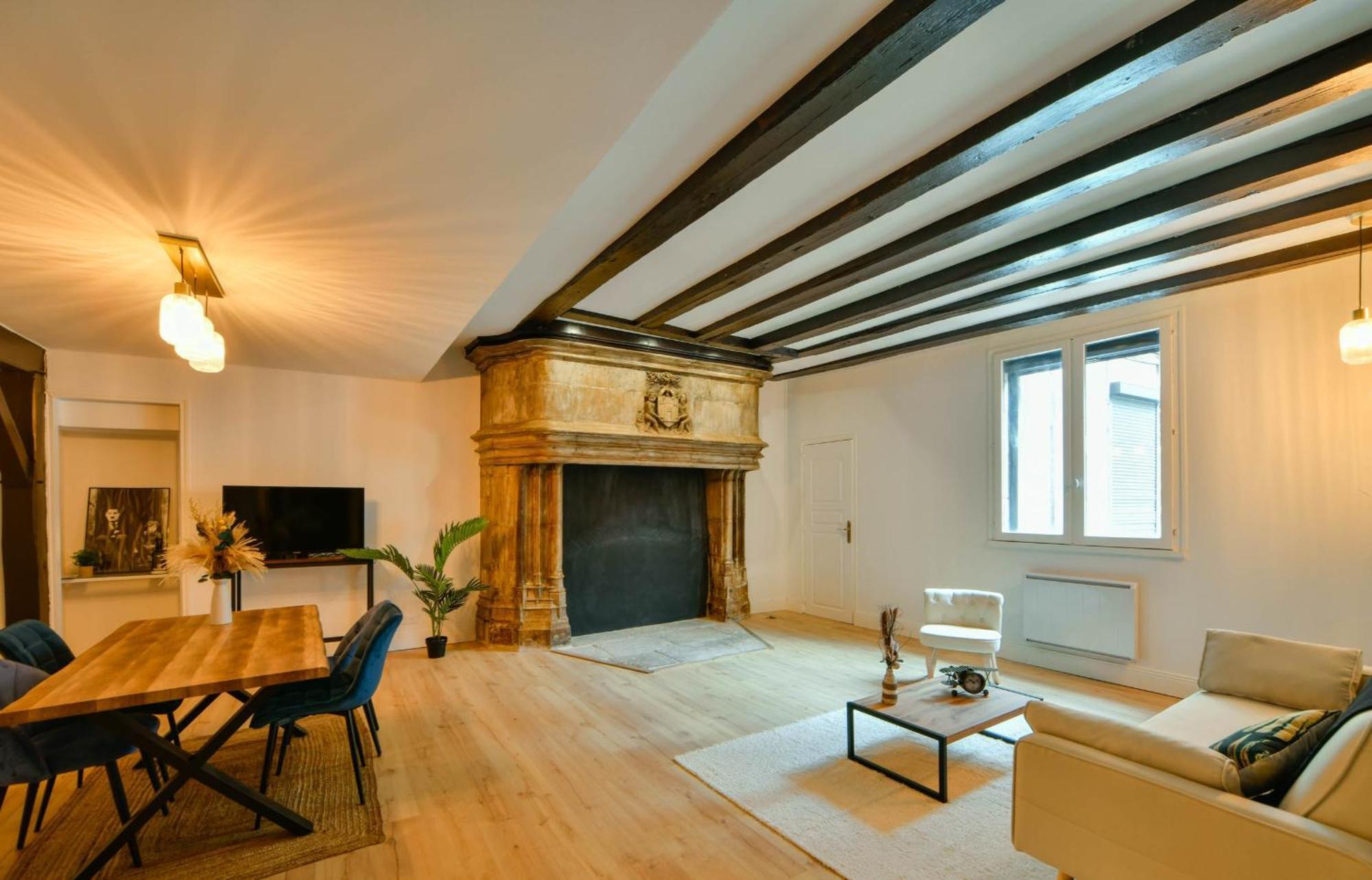 La Dame Blanche - Appartement Hypercentre Historique ブールジュ エクステリア 写真